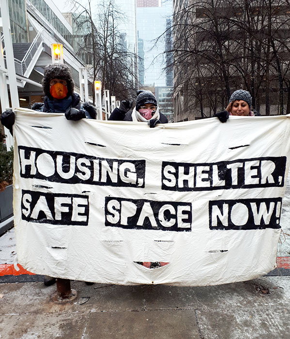 CFUW North Toronto members advocate for safe housing